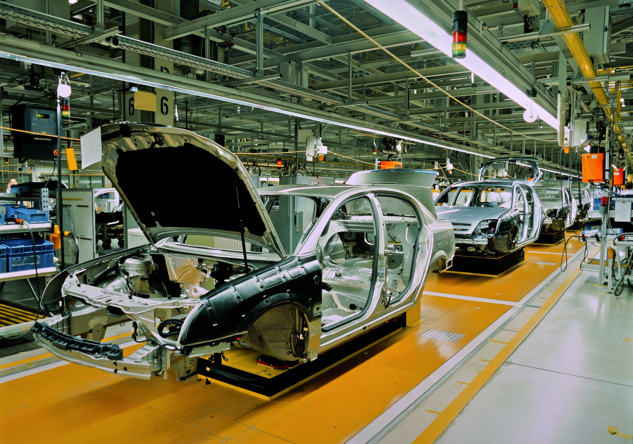 Automotive manufacturing plant facility
