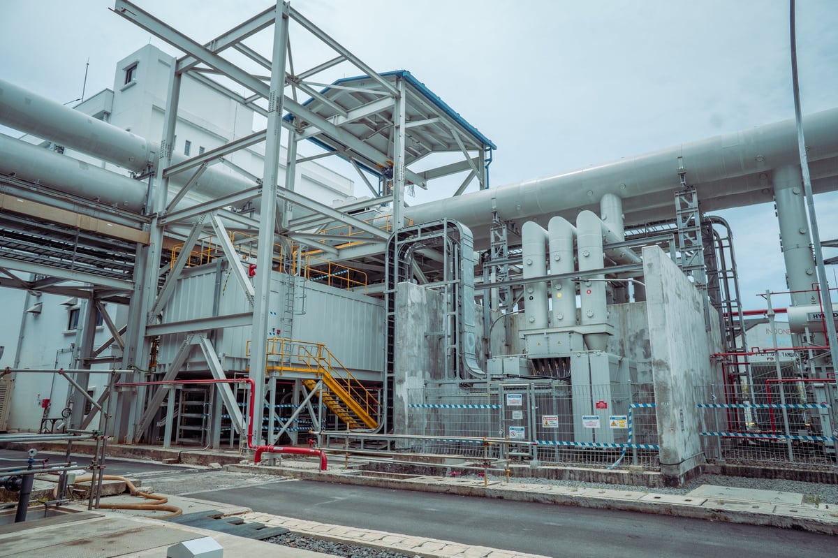 The photo is suitable to use for industry background photography, power plant poster and electricity content media.