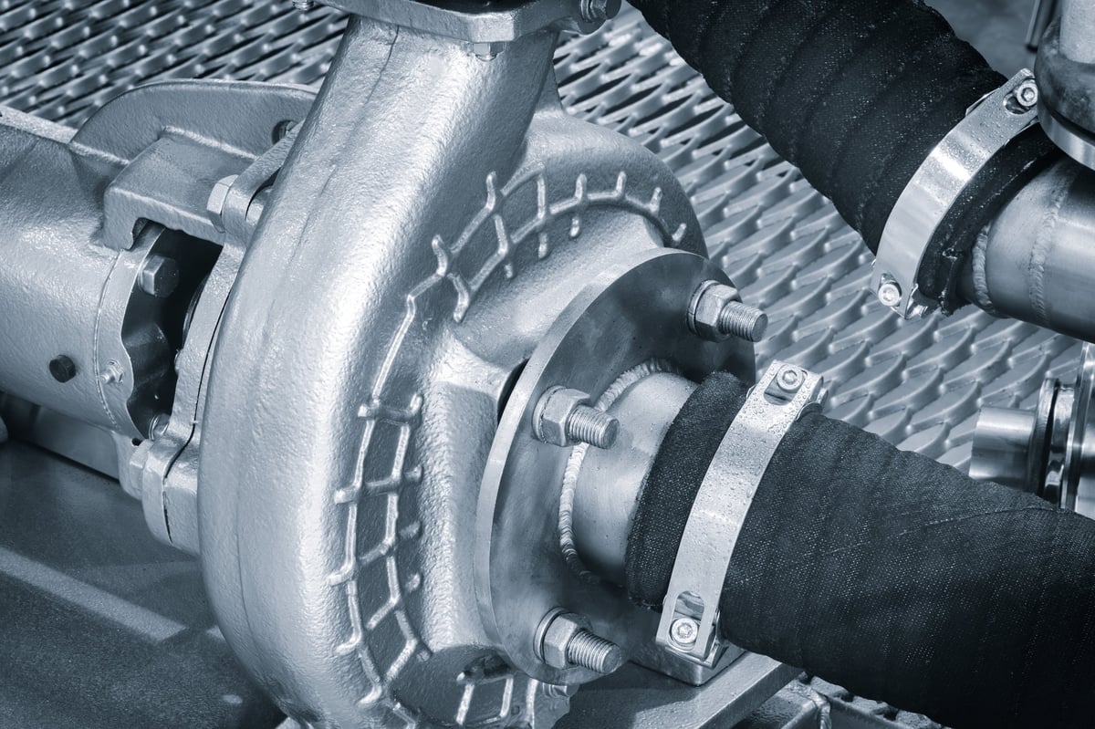 Industrial high-pressure water pump for cold water supply