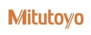 Mitutoyo company logo in orange text