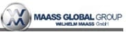 Maass Global Group logo with globe icon and company name Wilhelm Maass GmbH