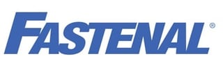 Fastenal Company logo in blue with registered trademark symbol