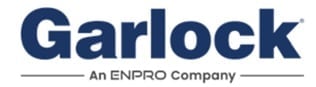 Garlock logo with tagline An ENPRO Company in dark blue text