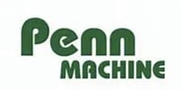 Penn Machine logo in dark green text on white background