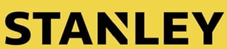 Stanley logo - black text on yellow background
